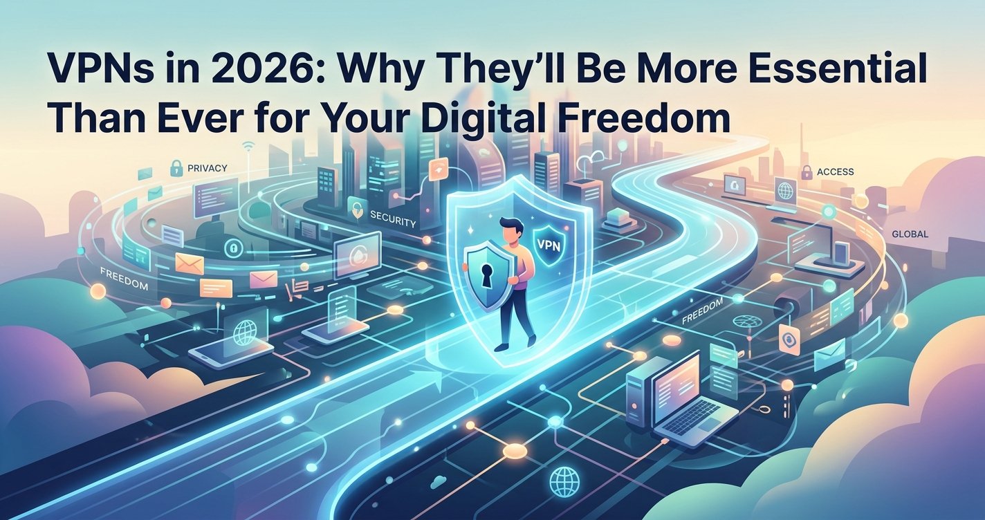 VPNs in 2026: Why They'll Be More Essential Than Ever for Your Digital Freedom