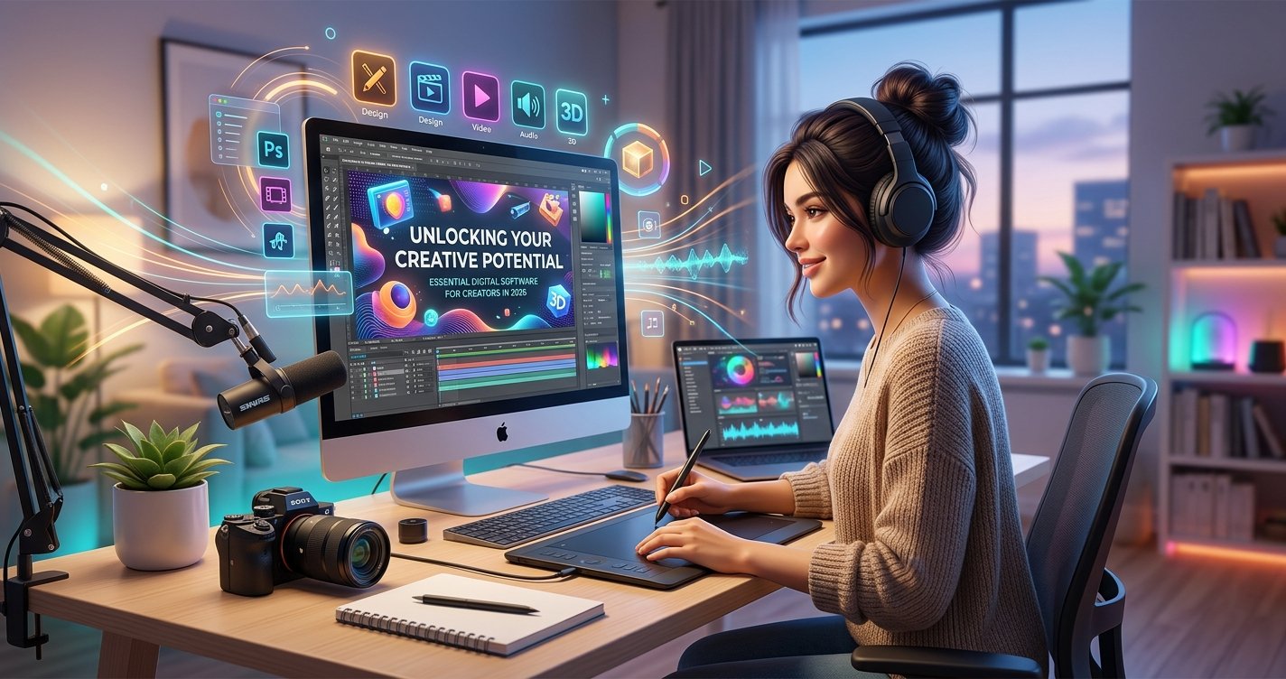 Unlocking Your Creative Potential: Essential Digital Software for Creators in 2026