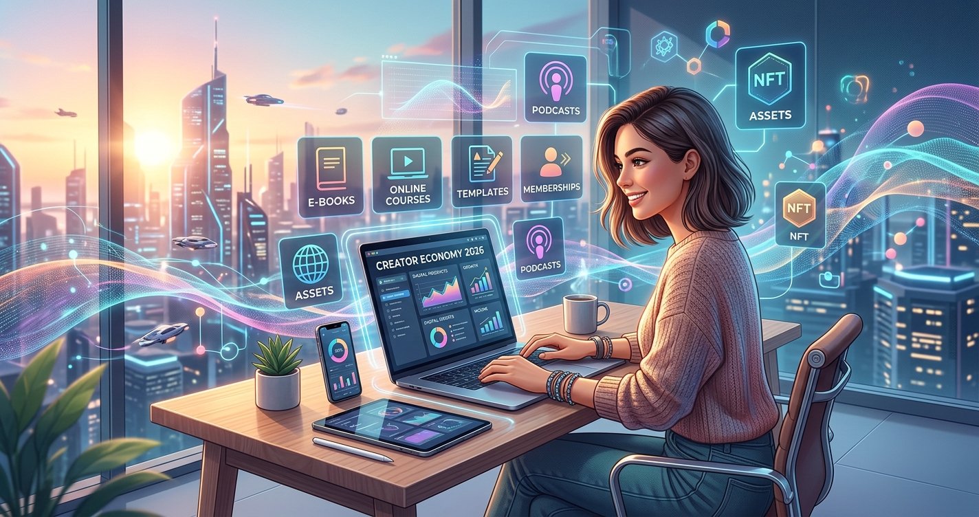 Future-Proof Your Creativity: Thriving with Digital Products in the 2026 Creator Economy