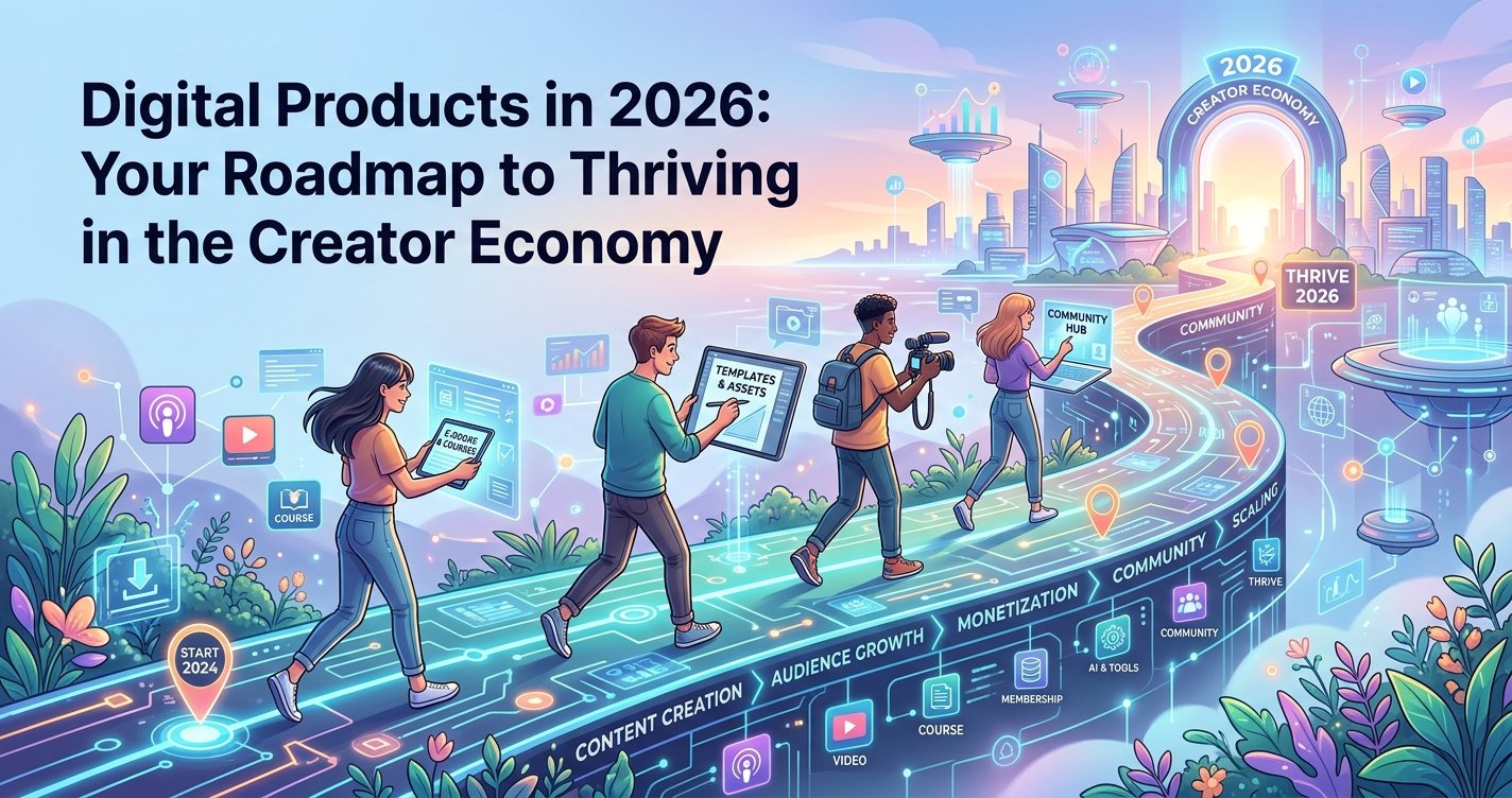 Digital Products in 2026: Your Roadmap to Thriving in the Creator Economy