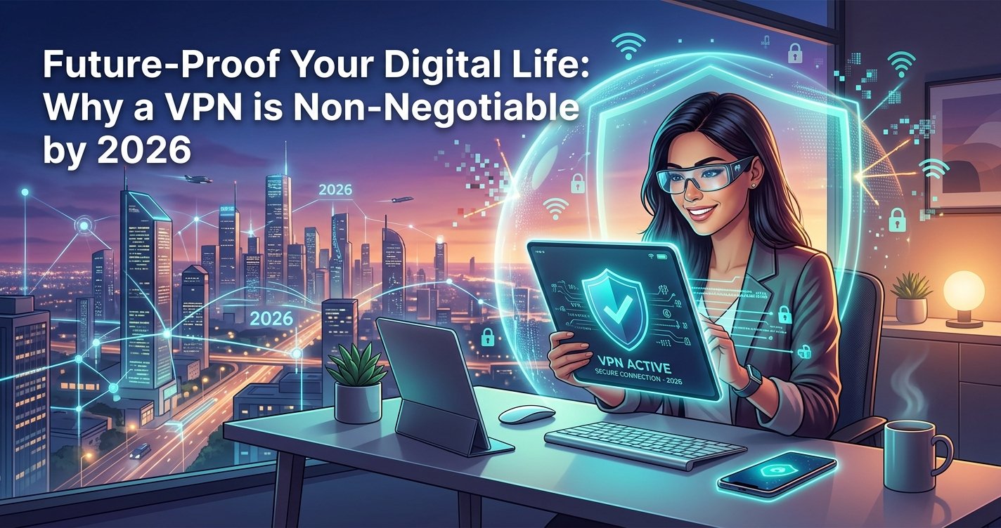Future-Proof Your Digital Life: Why a VPN is Non-Negotiable by 2026