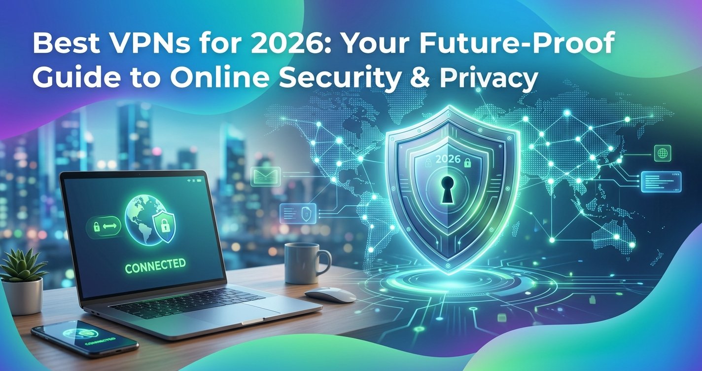Best VPNs for 2026: Your Future-Proof Guide to Online Security &amp; Privacy