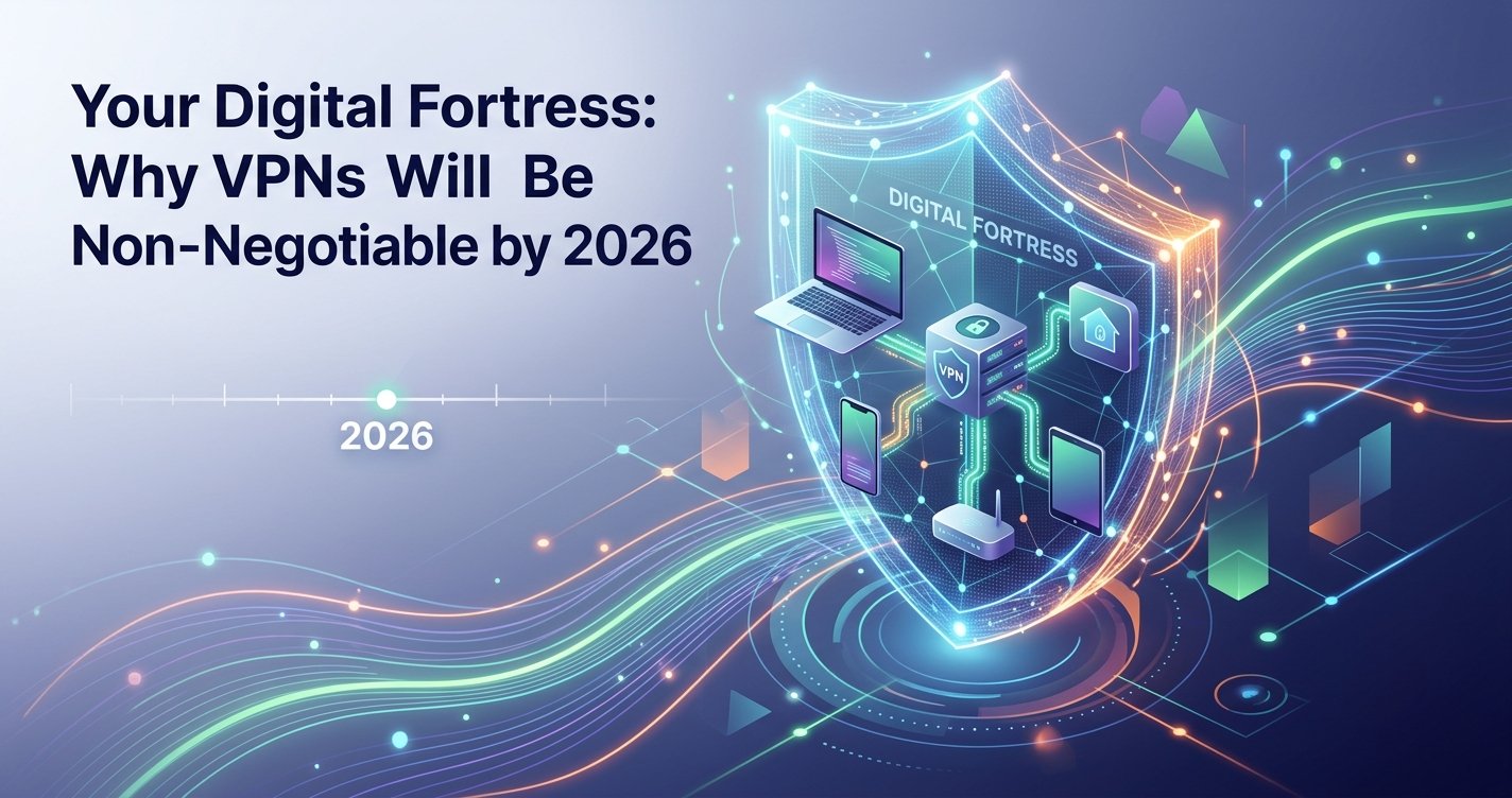 Your Digital Fortress: Why VPNs Will Be Non-Negotiable by 2026