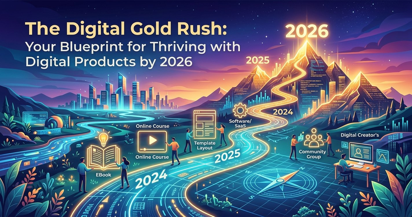 The Digital Gold Rush: Your Blueprint for Thriving with Digital Products by 2026