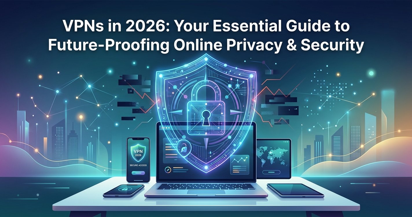VPNs in 2026: Your Essential Guide to Future-Proofing Online Privacy &amp; Security