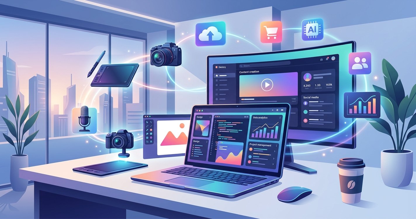 The Ultimate Digital Toolkit for Creators &amp; Entrepreneurs: What You'll Need to Thrive in 2026