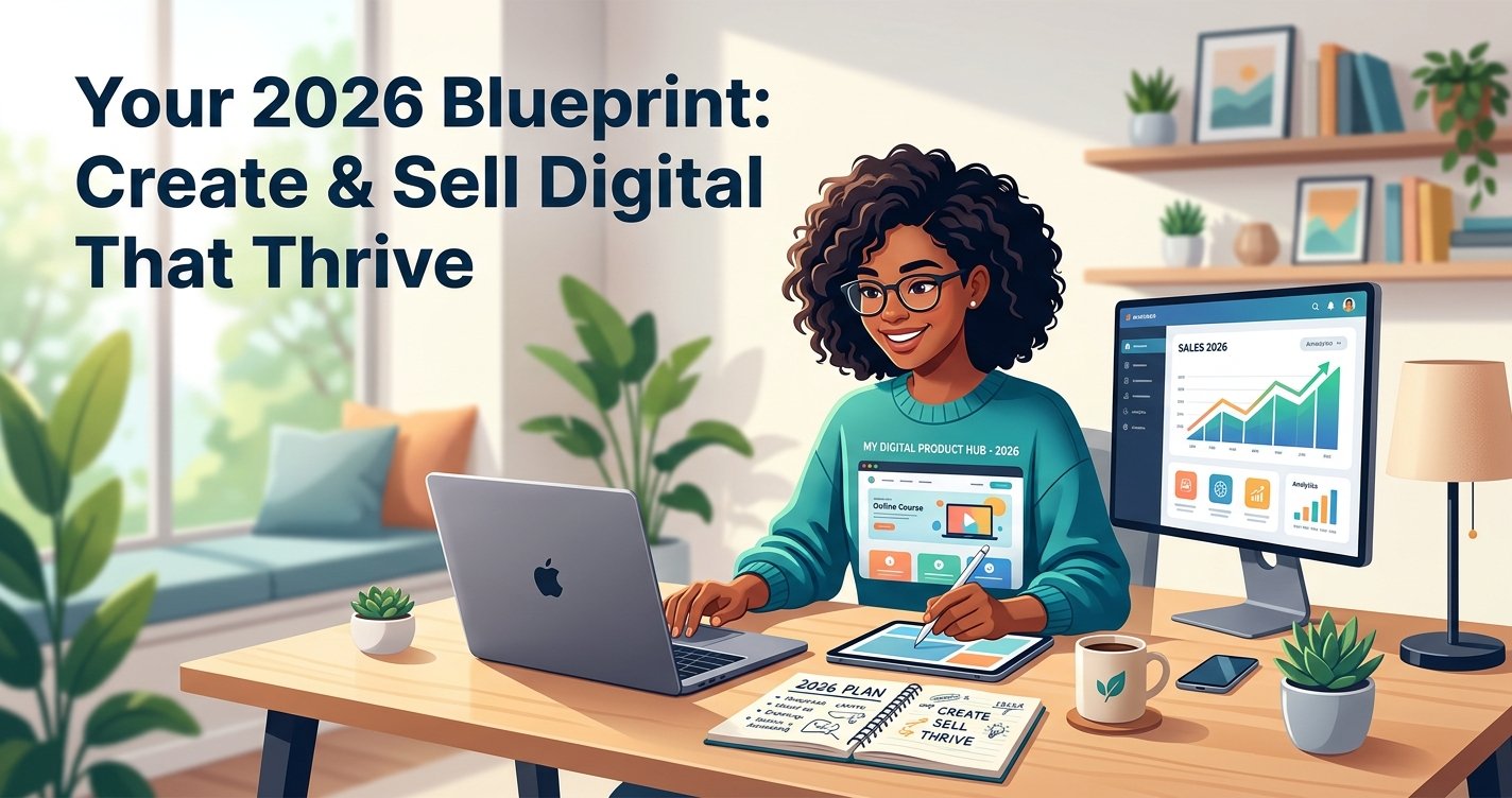 Your 2026 Blueprint: Create &amp; Sell Digital Products That Thrive