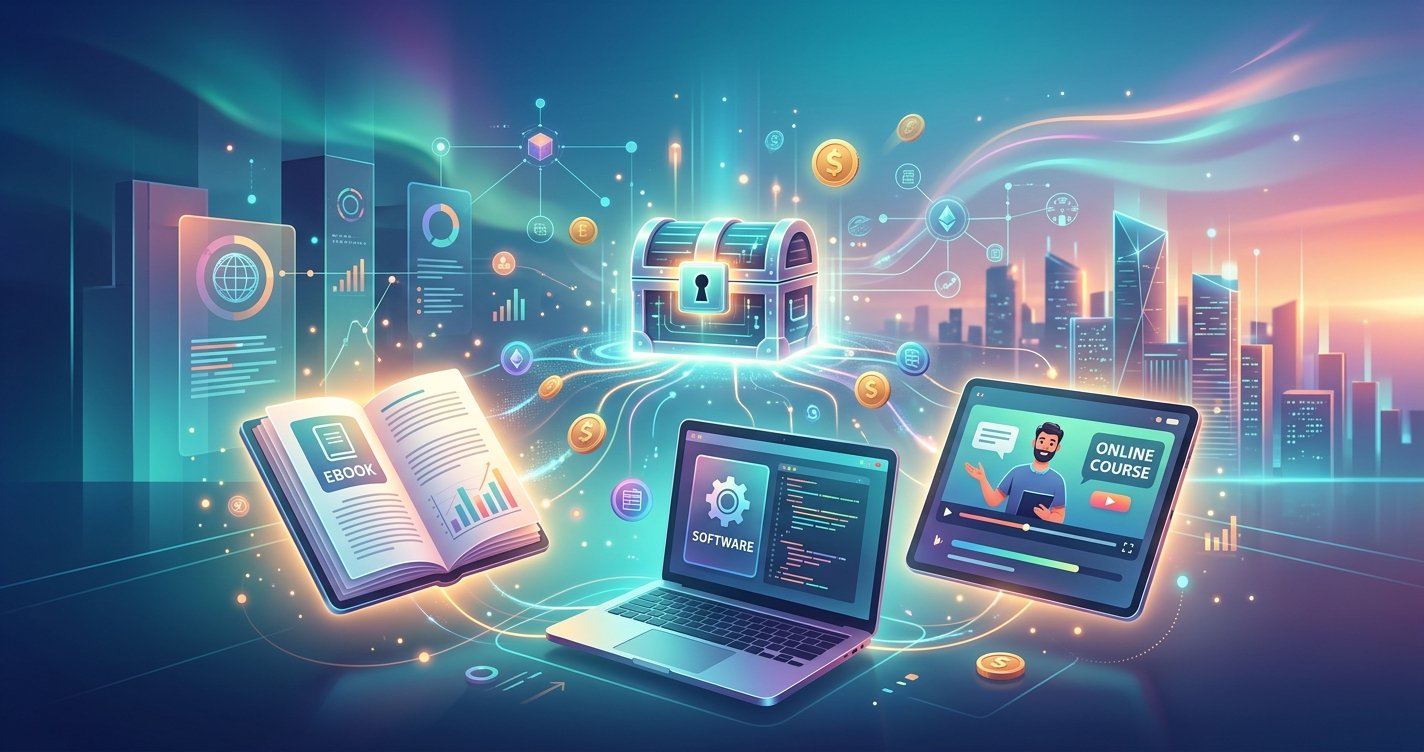 Unlock Your Digital Goldmine: Selling Ebooks, Software &amp; Online Courses in 2026 and Beyond