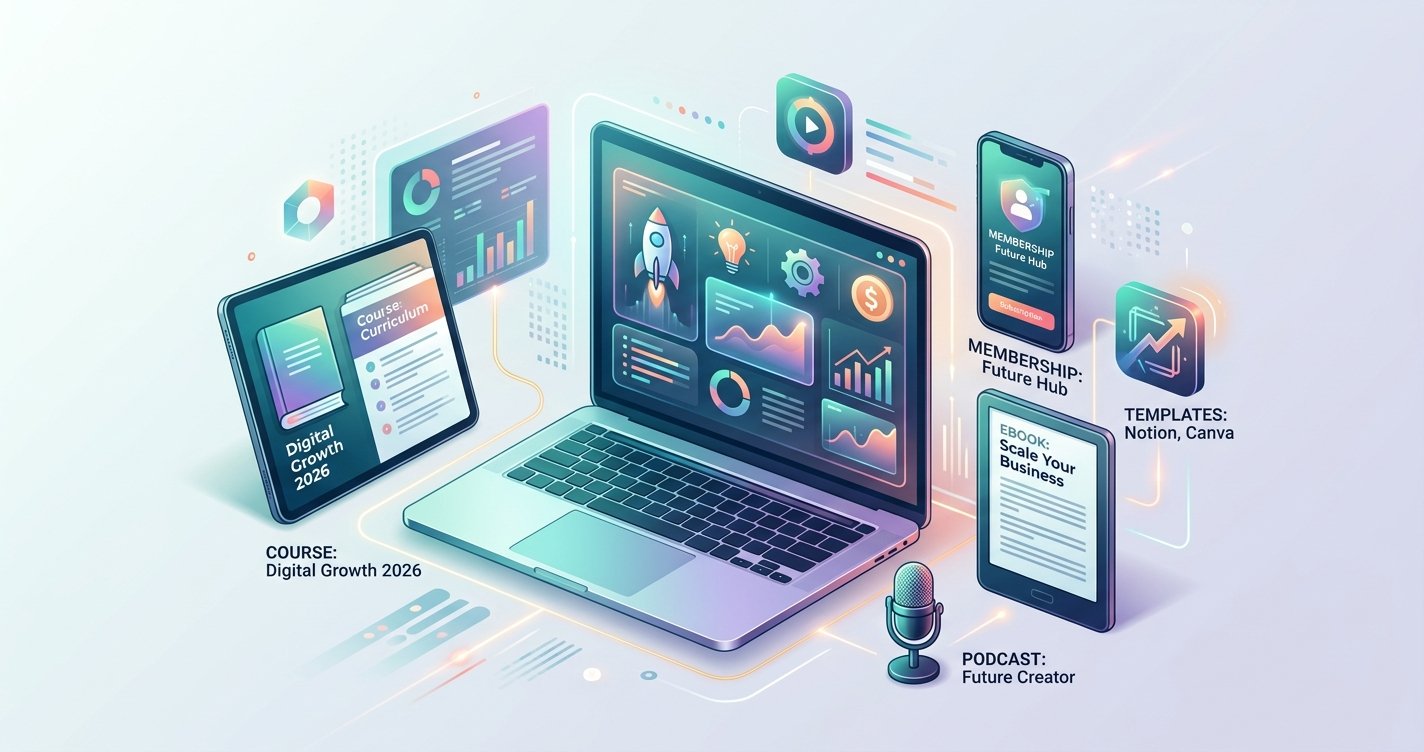 Future-Proof Your Business: Essential Digital Products for Creators &amp; Entrepreneurs in 2026