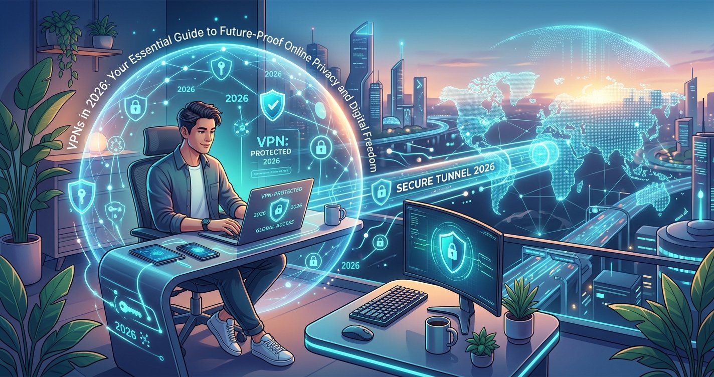 VPNs in 2026: Your Essential Guide to Future-Proof Online Privacy and Digital Freedom